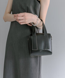 loti | 【3色展開】loti ボックスボストンBAG(トートバッグ)