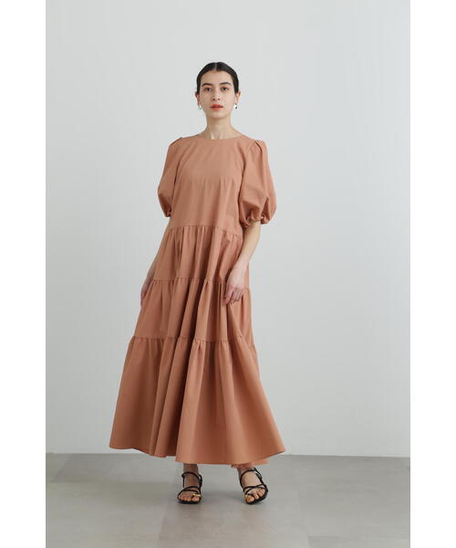 【JILL STUART】リネンタイプライターギャザーワンピース JILL STUART（ジルスチュアート）の「◇リネンタイプライター