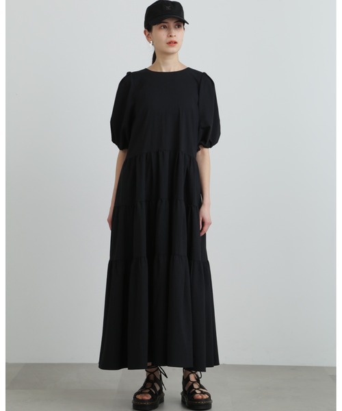 【JILL STUART】リネンタイプライターギャザーワンピース JILL STUART（ジルスチュアート）の「◇リネンタイプライター