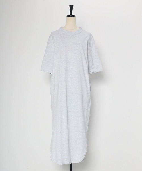 セール】バックナンバープリントTシャツワンピース（ワンピース