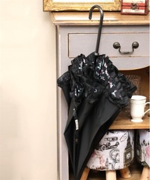 axes femme | ローズブーケ柄晴雨兼用長傘(長傘)