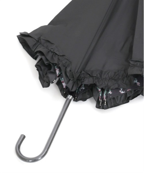 axes femme（アクシーズファム）の「ローズブーケ柄晴雨兼用長傘（長傘・レディース・キナリ/ブラック・FREE）」の19枚目の写真