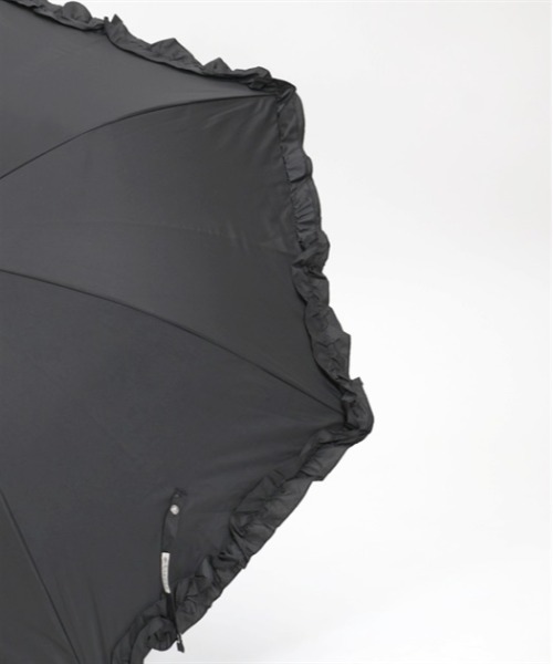 axes femme（アクシーズファム）の「ローズブーケ柄晴雨兼用長傘（長傘・レディース・キナリ/ブラック・FREE）」の14枚目の写真