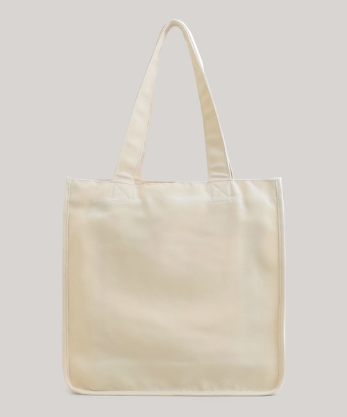 TOMMY HILFIGER(トミーヒルフィガー)の「キャンバスバッグ(トートバッグ・メンズ・オフホワイト/ネイビー・FREE)」の8枚目の写真