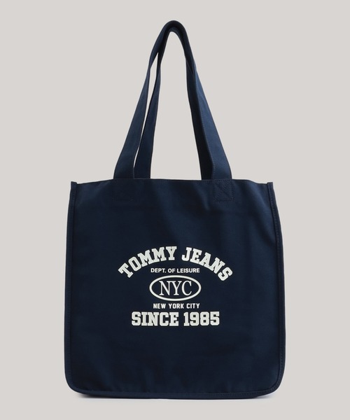 TOMMY HILFIGER(トミーヒルフィガー)の「キャンバスバッグ(トートバッグ・メンズ・オフホワイト/ネイビー・FREE)」の11枚目の写真