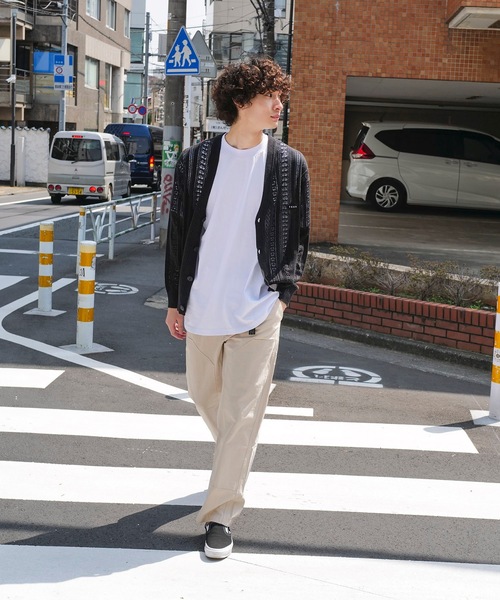 TCSS（ティーシーエスエス）の「CARDIGAN/Critical Slide(クリティカルスライド)TCSSワンポイントブランドロゴサマーニットメッシュカーディガン（カーディガン/ボレロ・メンズ・グリーン/ブラック/イエロー/インディゴブルー・MEDIUM/LARGE/X-LARGE）」の11枚目の写真