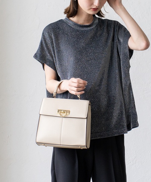【セール】ワンハンドル2wayハンドバッグ（ハンドバッグ）｜VitaFelice（ヴィータフェリーチェ）
