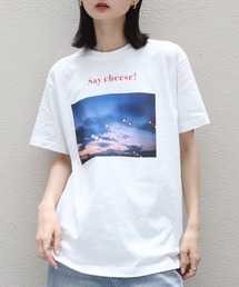 【UNIT CHEST】unique unisex T-shirt　Say Cheese！ by相武えつ子