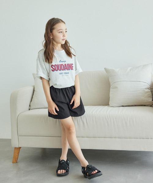 ROPE' PICNIC(ロペピクニック)の「【KIDS】ビスチェ×ショートパンツセット/リンクコーデ(その他パンツ・キッズ・ブラック/キナリ・L/M/S)」の12枚目の写真