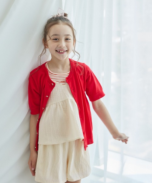 ROPE' PICNIC(ロペピクニック)の「【KIDS】ビスチェ×ショートパンツセット/リンクコーデ(その他パンツ・キッズ・ブラック/キナリ・L/M/S)」の20枚目の写真