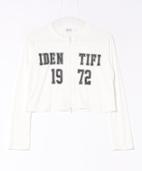 Mayree（メイリー）の「【Mayree】ZIPトップス（カーディガン/ボレロ・レディース・ブラック/ホワイト・SMALL/MEDIUM/LARGE）」の12枚目の写真