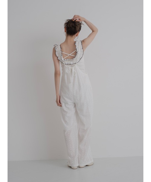 jumelle（ジュメロ）の「frill ribcami top（タンクトップ・レディース・アイボリー・FREE）」の15枚目の写真