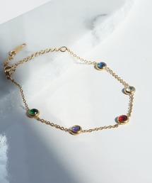 金属アレルギー対応 マルチカラーブレスレット