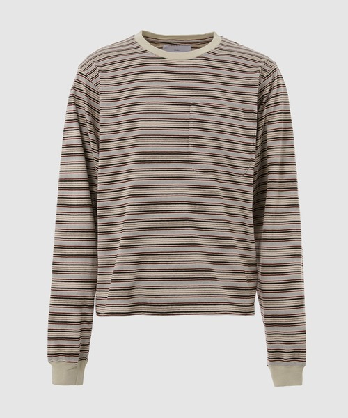SUGARHILL（シュガーヒル）の「STRIPE LONG SLEEVE TEE（Tシャツ