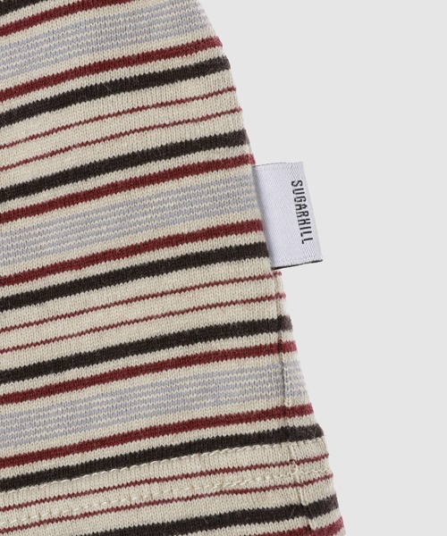 SUGARHILL STRIPE LONG SLEEVE TEE ロンTサイズ3 SUGARHILL（シュガーヒル）の「STRIPE LONG SLEEVE TEE（Tシャツ