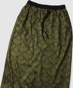 ニットフリースハッピーペイントスカート