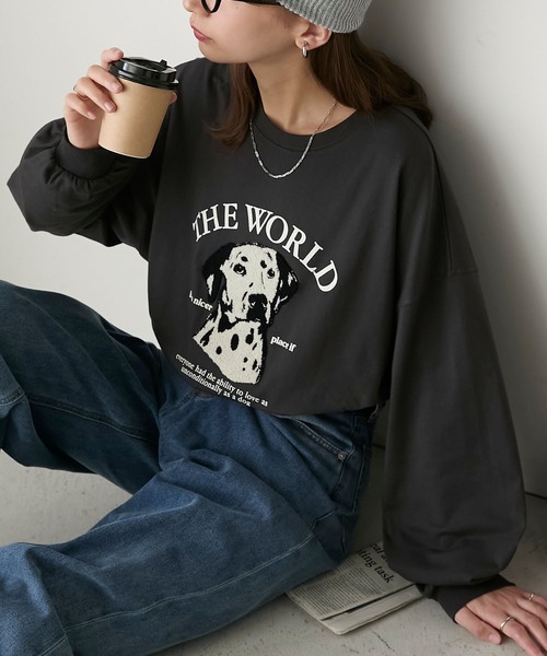 XL GRINDLODGE x LOV L/S フルカラーTEE 刺繍 XL GRINDLODGE x LOV L/S フルカラーTEE 刺繍