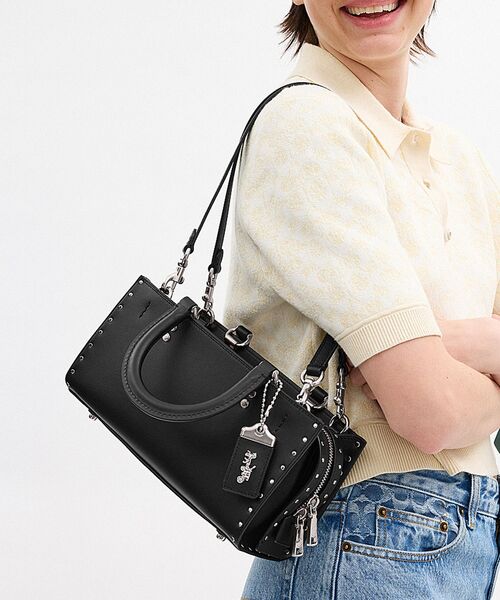 ブランド通販 COACH（コーチ）の「ローグ 26・リベット（ショルダー バッグ バッグ