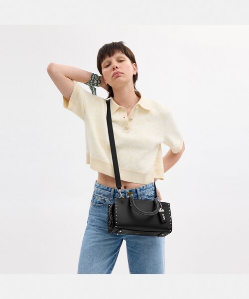 COACH（コーチ）の「ローグ バッグ 26・リベット（ショルダーバッグ