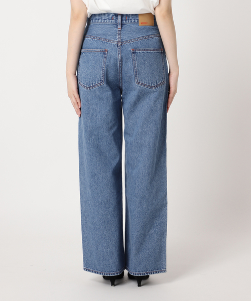 NEEDBY heritage（ニードバイヘリテージ）の「《WEB限定追加》【NEEDBY heritage/ニードバイ ヘリテージ】LUNA（デニムパンツ・レディース・クリアブルー/ネイビー・25/24/26）」の8枚目の写真