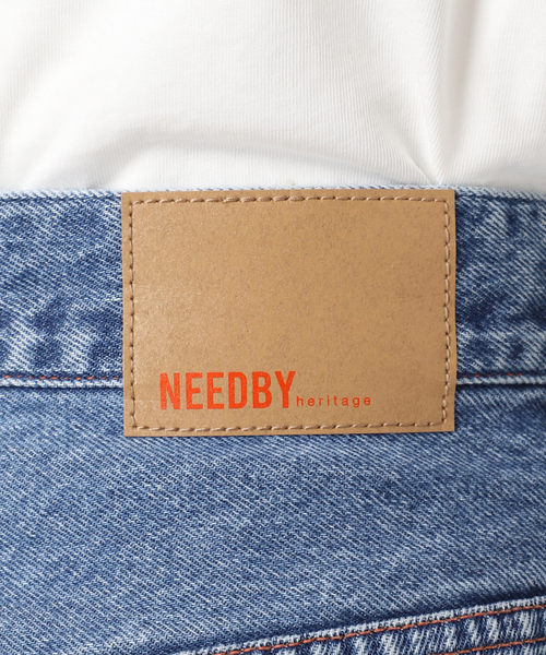 NEEDBY heritage（ニードバイヘリテージ）の「《WEB限定追加》【NEEDBY heritage/ニードバイ ヘリテージ】LUNA（デニムパンツ・レディース・クリアブルー/ネイビー・25/24/26）」の3枚目の写真