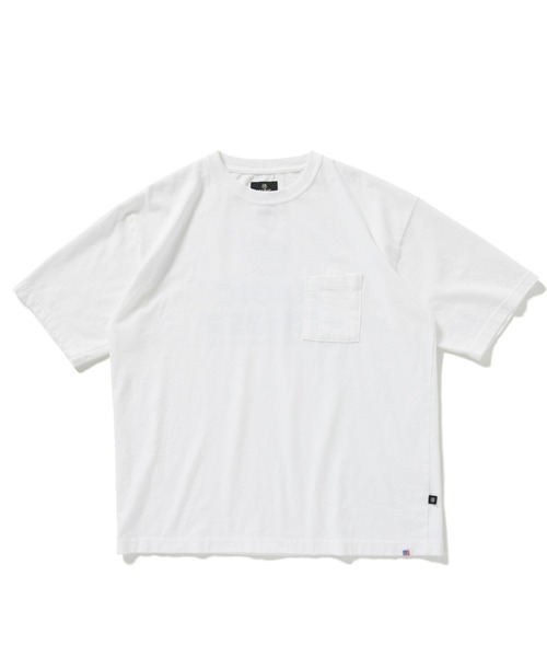 MAGIC NUMBER(マジック ナンバー)の「【MAGIC NUMBER】STOCK LOGO US COTTON T-SHIRT / ストックロゴ ユーエス コットン ティーシャツ(Tシャツ/カットソー・メンズ・ブラック/ホワイト/イエロー・LARGE/X-LARGE/MEDIUM)」の5枚目の写真