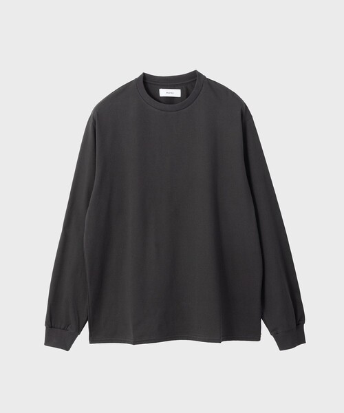 marka(マーカ)の「CREW NECK TEE L/S(Tシャツ/カットソー・メンズ・ダークグレー/ライトグレー・2/1)」の2枚目の写真