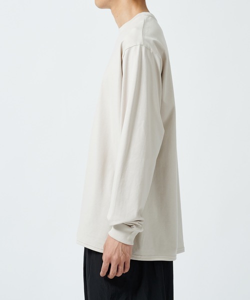 marka(マーカ)の「CREW NECK TEE L/S(Tシャツ/カットソー・メンズ・ダークグレー/ライトグレー・2/1)」の5枚目の写真
