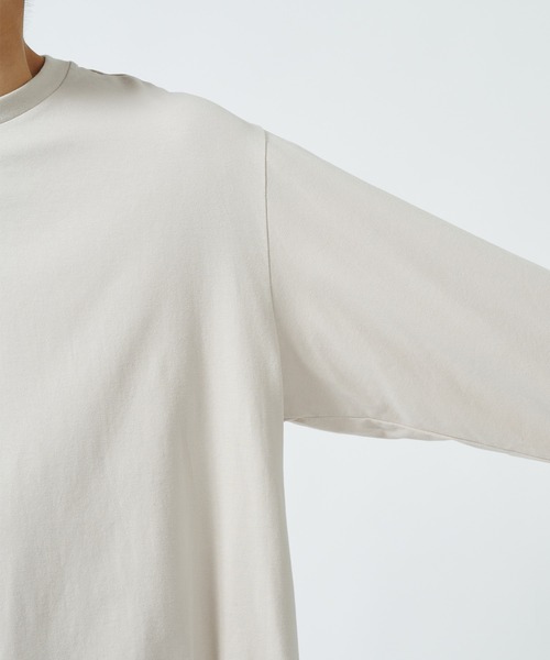 marka(マーカ)の「CREW NECK TEE L/S(Tシャツ/カットソー・メンズ・ダークグレー/ライトグレー・2/1)」の8枚目の写真