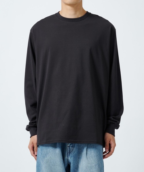 marka(マーカ)の「CREW NECK TEE L/S(Tシャツ/カットソー・メンズ・ダークグレー/ライトグレー・2/1)」の13枚目の写真