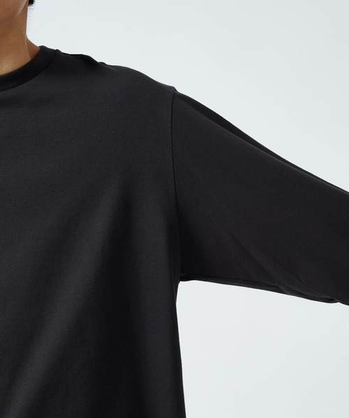 marka(マーカ)の「CREW NECK TEE L/S(Tシャツ/カットソー・メンズ・ダークグレー/ライトグレー・2/1)」の17枚目の写真