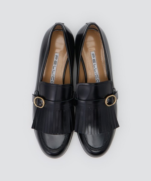 PELLICO（ペリーコ）の「BINA スムース ローファー 2.0cm BLACK