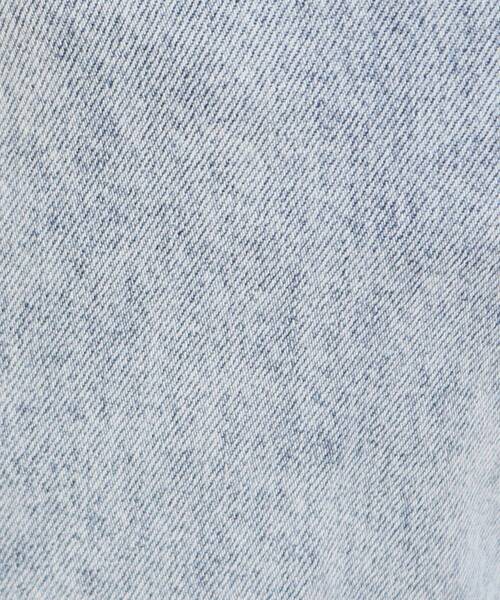 index（インデックス）の「◆ワイドストレートフレアデニム【洗濯機洗い可】（デニムパンツ・レディース・サックスブルー/ライトブルー/ネイビー・36/38/40）」の11枚目の写真