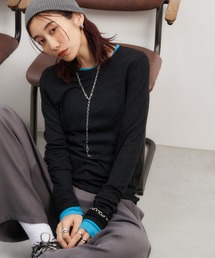 Auntie Rosa Holiday | ※入荷禁止※シアーリブサムホールプルオーバー(Tシャツ/カットソー)