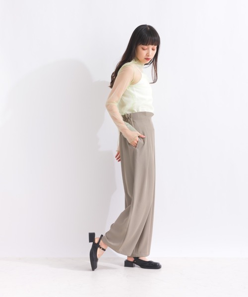 【Drawer♡】袖レースカットソー2022SS Drawer♡】袖レースカットソー2022SS