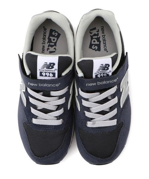 BEAUTY&YOUTH UNITED ARROWS（ビューティーアンドユースユナイテッドアローズ）の「BY KIDS new balance 996 スニーカー（スニーカー・キッズ・ネイビー/グレー・18cm/19cm/17cm/20cm）」の3枚目の写真