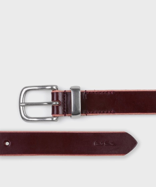 Paul Smith（ポールスミス）の「カラーブライドル レザーベルト / 240712 CM（ベルト・メンズ・ホワイト/ブラック/キャメル/グリーン/レッド・X-LARGE/LARGE/MEDIUM）」の5枚目の写真