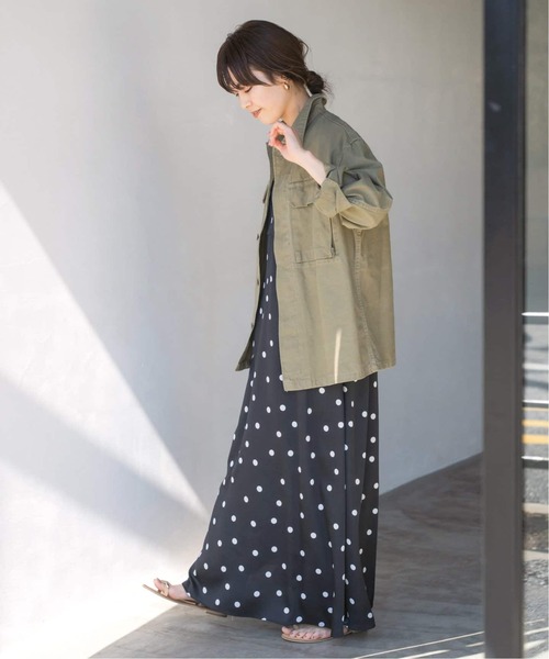 spick&span ドットフレアキャミワンピース Spick & Span（スピックアンドスパン）の「≪WEB限定追加