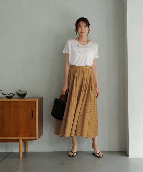 tシャツ 少し透けるテロテロTシャツ レディース 少し透けるテロテロTシャツ（Tシャツ/カットソー）｜STYLE DELI
