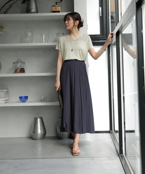 tシャツ 少し透けるテロテロTシャツ レディース 少し透けるテロテロTシャツ（Tシャツ/カットソー）｜STYLE DELI