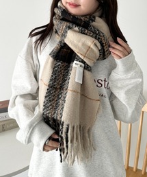 CLEA | シンプルタータンチェックマフラー(マフラー)