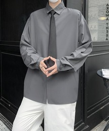 EFFECTION（エフェクション）の「【FVLMEN】standard basic tie design longsleeve shirt/スタンダード ベーシック タイ デザイン ロングスリーブ シャツ（シャツ/ブラウス）」