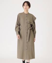 CAST: | 【1枚着でも羽織りでも】レイヤードディテールワンピース(ワンピース)