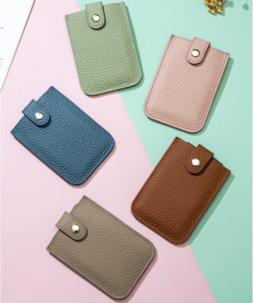 Port（ポート）の「引き出しカードケース（カードケース・レディース・グレー/ブラック/アイボリー/ライトブルー/イエロー/オレンジ/ブラウン/ライトグリーン/ピンク/レッド・ONE SIZE）」の4枚目の写真