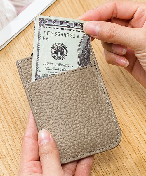 Port（ポート）の「引き出しカードケース（カードケース・レディース・グレー/ブラック/アイボリー/ライトブルー/イエロー/オレンジ/ブラウン/ライトグリーン/ピンク/レッド・ONE SIZE）」の20枚目の写真