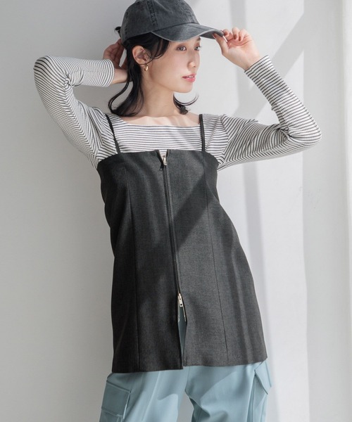 【 専用 】LOWRYS FARM ナカワタZIPベスト LOWRYS FARM｜ナカワタZIPベスト | Rakuten Fashion(楽天