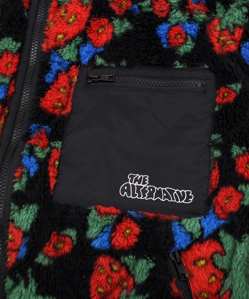 RNA(アールエヌエー)の「J2126 キルティングジャガードボアジャケット(ブルゾン・レディース・カモフラージュ/レオパード/カラフル・MEDIUM)」の10枚目の写真