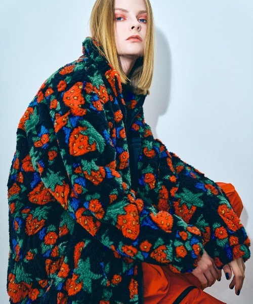 RNA(アールエヌエー)の「J2126 キルティングジャガードボアジャケット(ブルゾン・レディース・カモフラージュ/レオパード/カラフル・MEDIUM)」の21枚目の写真