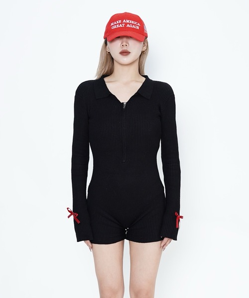 Killin' me good - リボンロンパース made in INTER FACTORY レディース Killin' me good - リボンロンパース made in INTER FACTORY