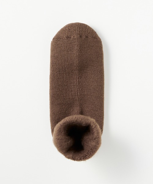 GUNZE(グンゼ)の「UCHI-COLLE/ウチコレ ルームソックス 裏起毛 ショート丈(ソックス/靴下・メンズ・ベージュ系その他/ブラウン/ブルー系その他/ネイビー・25-27CM)」の9枚目の写真